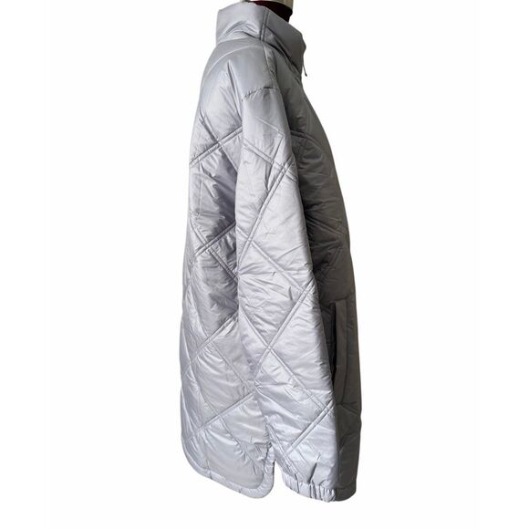 NEW Patagonia Women’s Pine Bank Insulated Parka Permafrost Purple XL Quilted - Picture 10 of 11